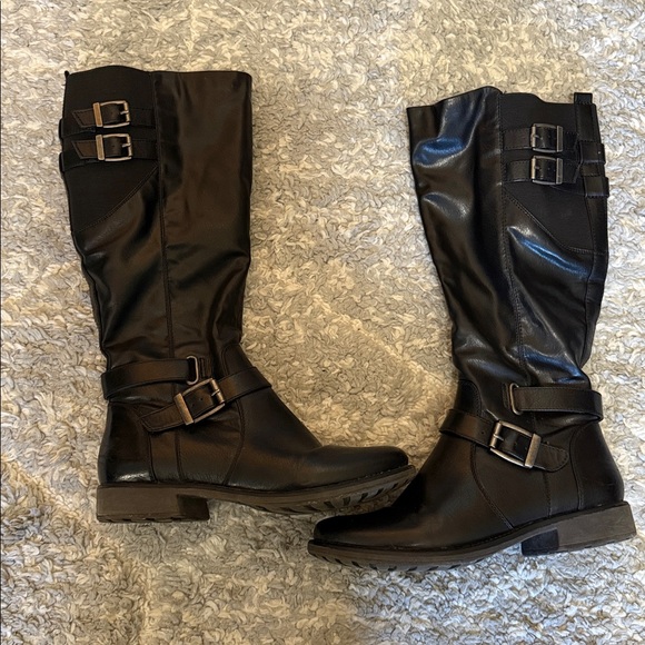BareTraps Womens size 9.5 Black Knee High Boots - Picture 1 of 4
